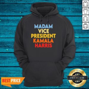 Alternative view of Funny Madam Vice President Kamala Harris Vintage Shirt