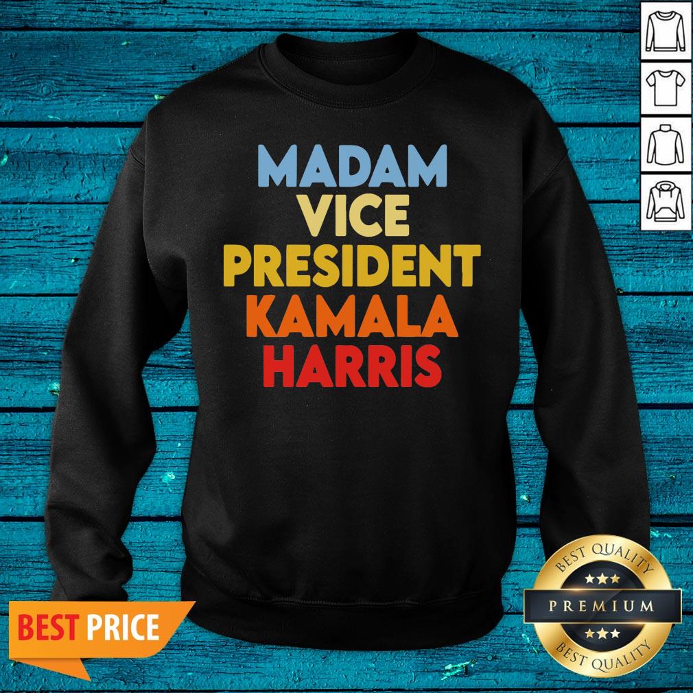 Funny Madam Vice President Kamala Harris Vintage Shirt - Image 5
