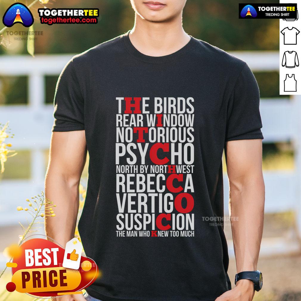 Top Alfred Hitchcock T-Shirt