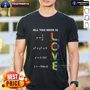 Top All You Need Is A Love Of LGBT Maths T-Shirt