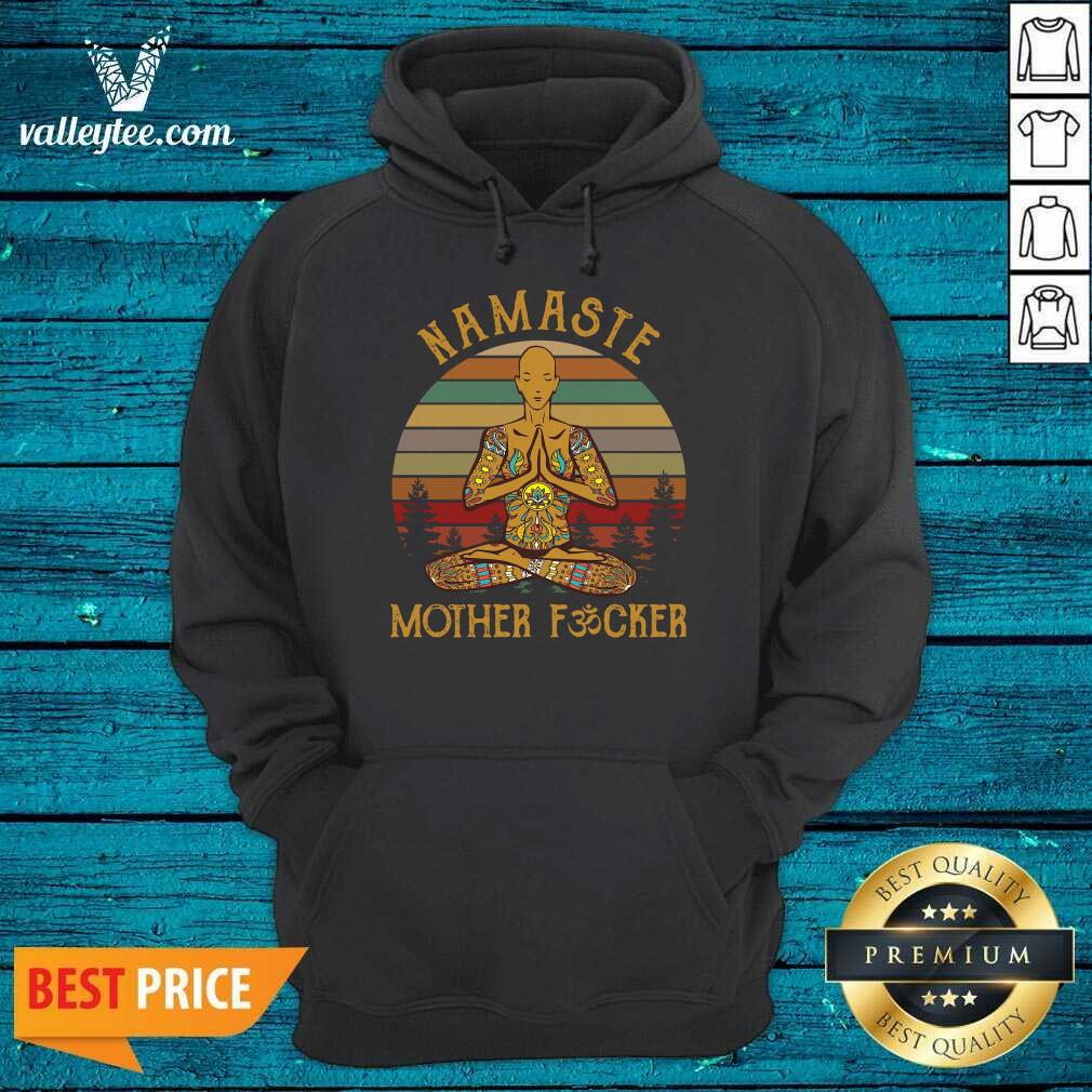 Awesome Yoga Namaste Mother Fucker Shirt - Image 2