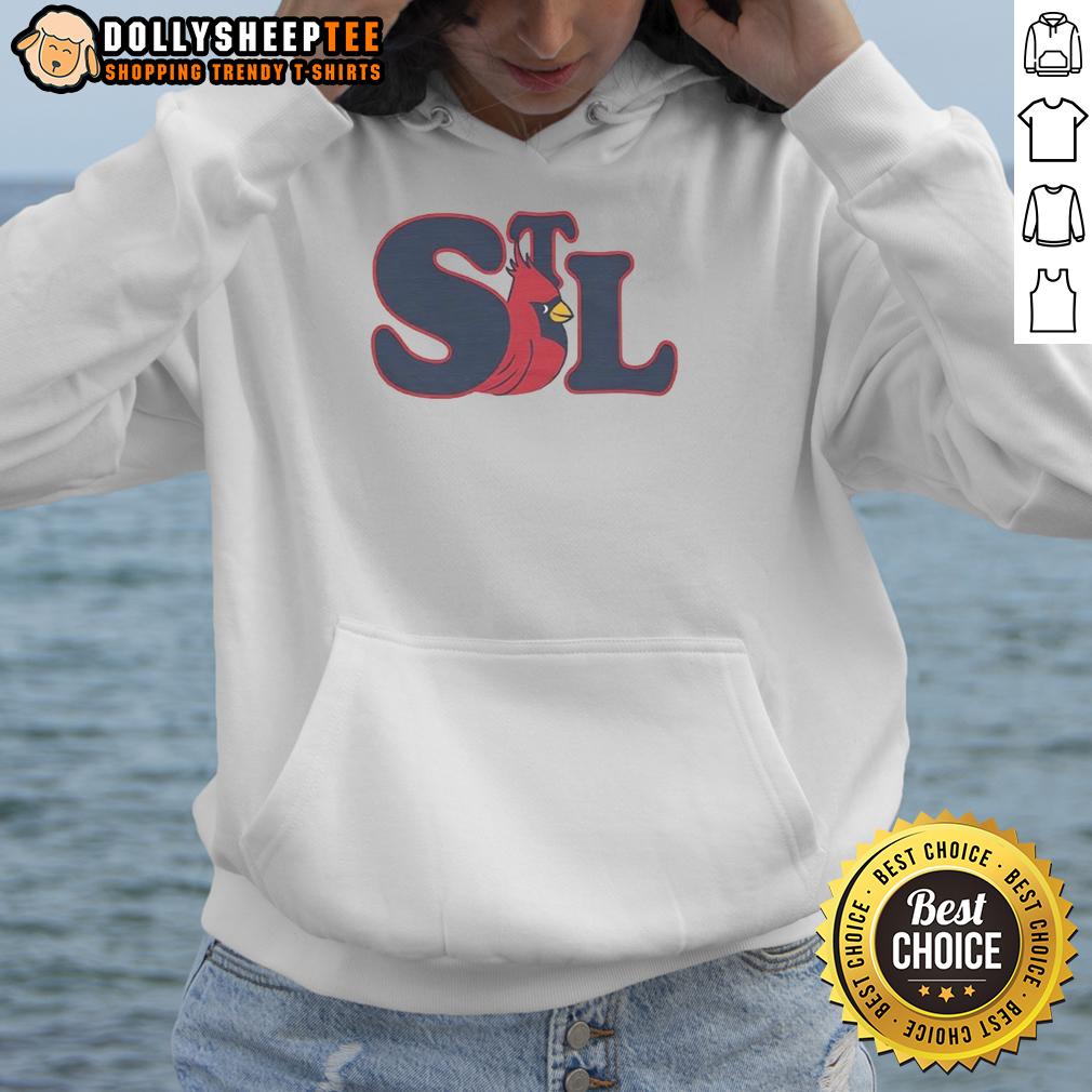 Hot STL St. Louis Cardinals Red Bird Vintage T-Shirt - Image 2
