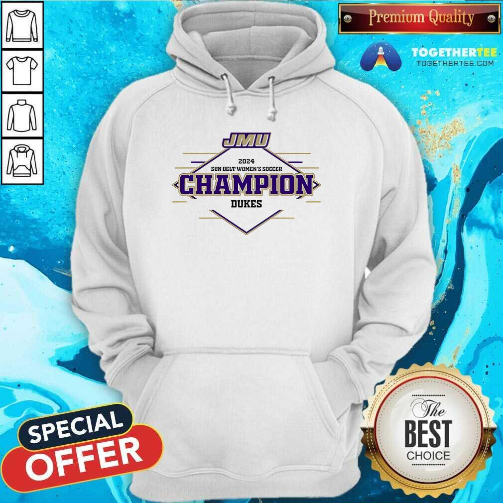 Hot Sun Belt Conference Women's Soccer Champion Dukes T-Shirt - Image 5