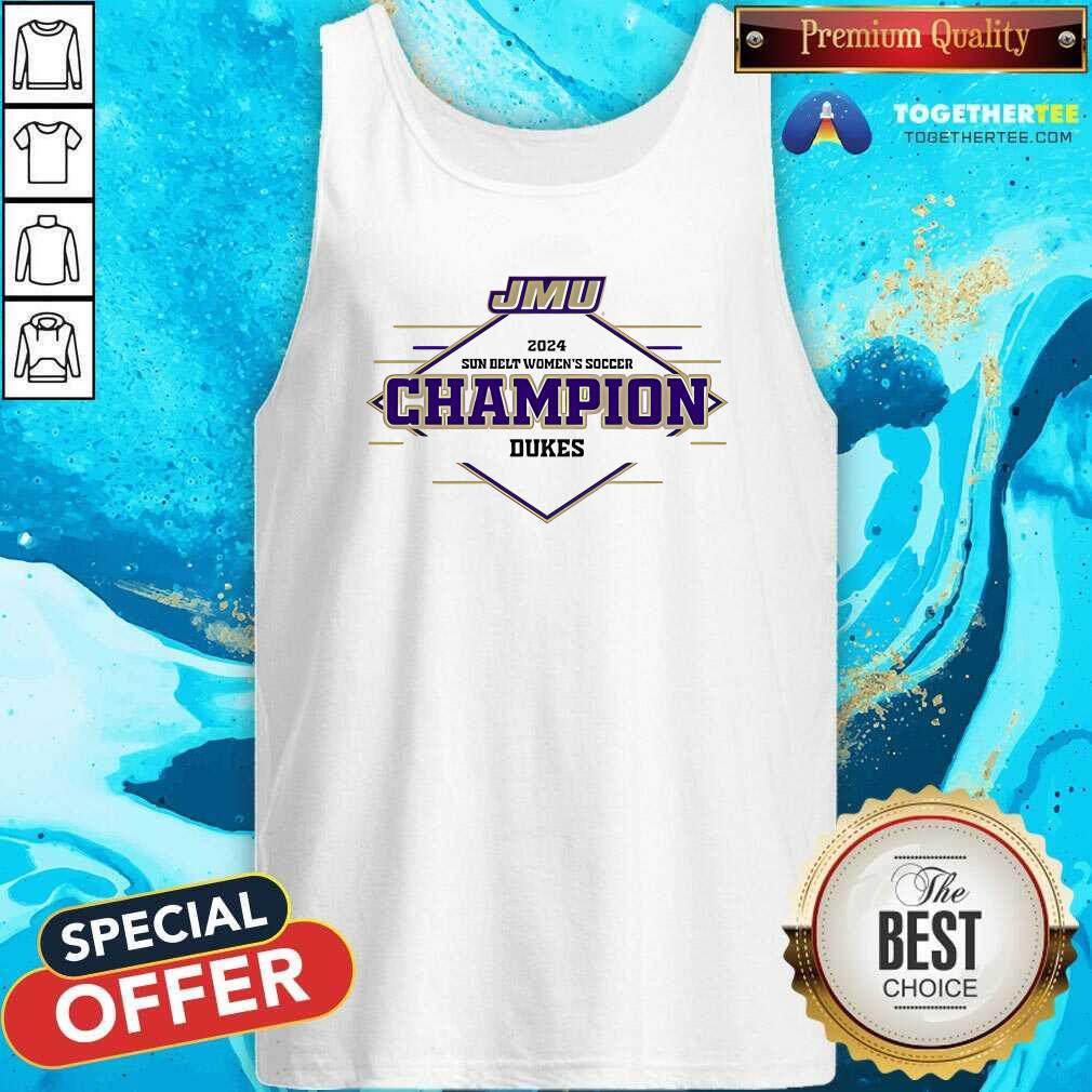 Hot Sun Belt Conference Women's Soccer Champion Dukes T-Shirt - Image 3