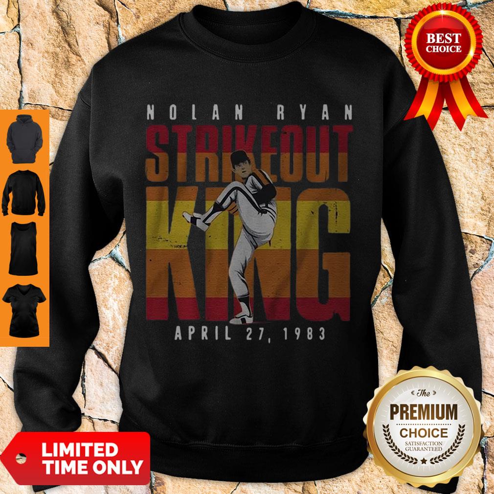 Premium Nolan Ryan Strikeout King April 27 1983 Shirt - Image 3
