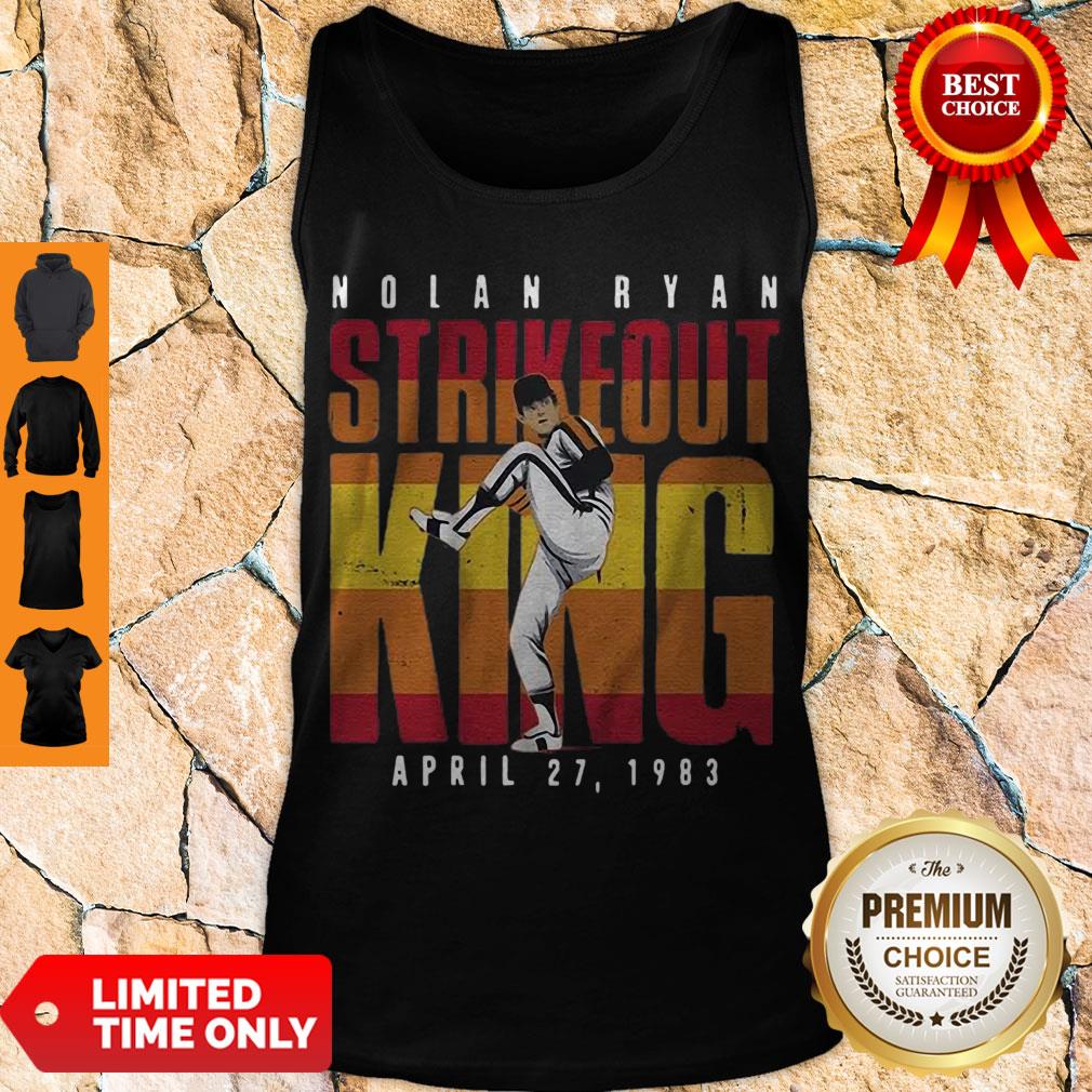 Premium Nolan Ryan Strikeout King April 27 1983 Shirt - Image 4