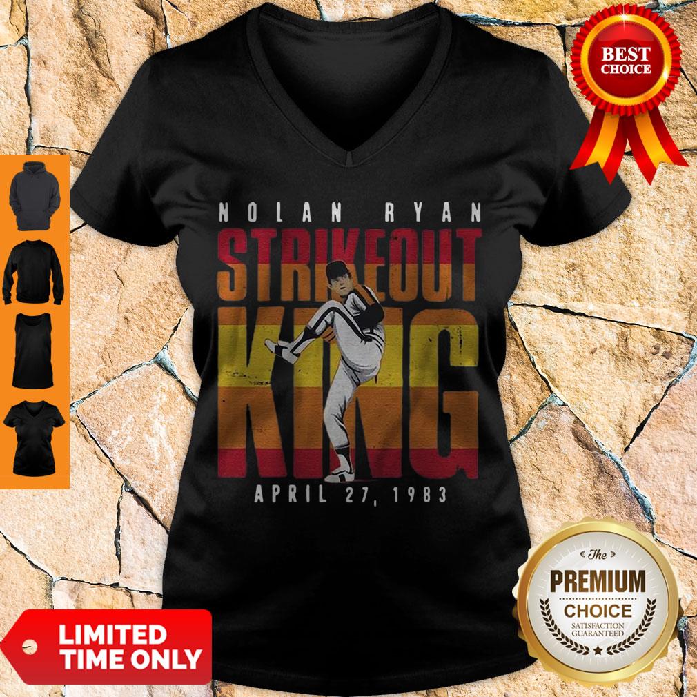 Premium Nolan Ryan Strikeout King April 27 1983 Shirt - Image 5