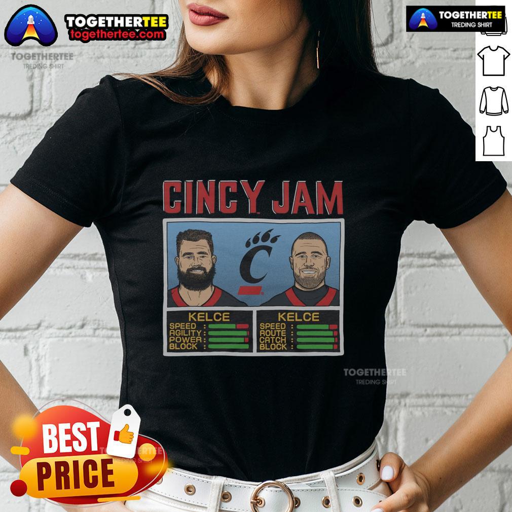 Official Cincy Jam Kelce And Kelce T-Shirt - Image 3