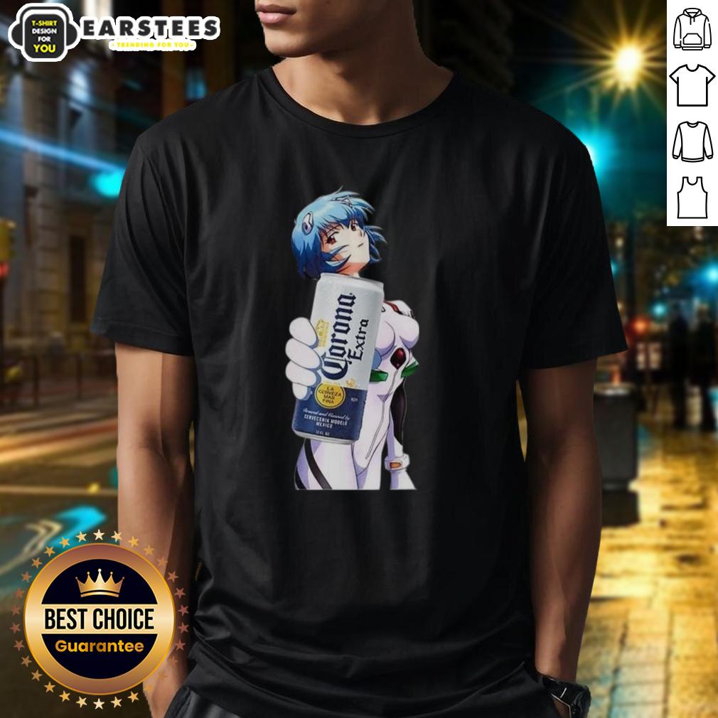 Awesome Rei Ayanami X Corona Neon Genesis Evangelion Anime T-Shirt