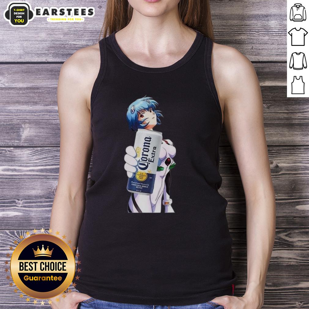 Awesome Rei Ayanami X Corona Neon Genesis Evangelion Anime T-Shirt - Image 4