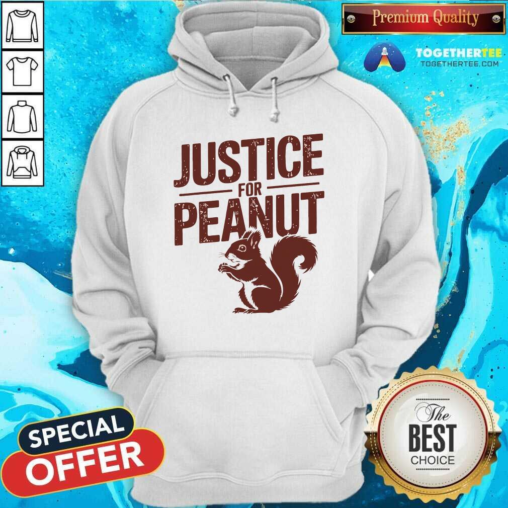 Nice Justice For Peanut The Squirrel T-Shirt - Image 5