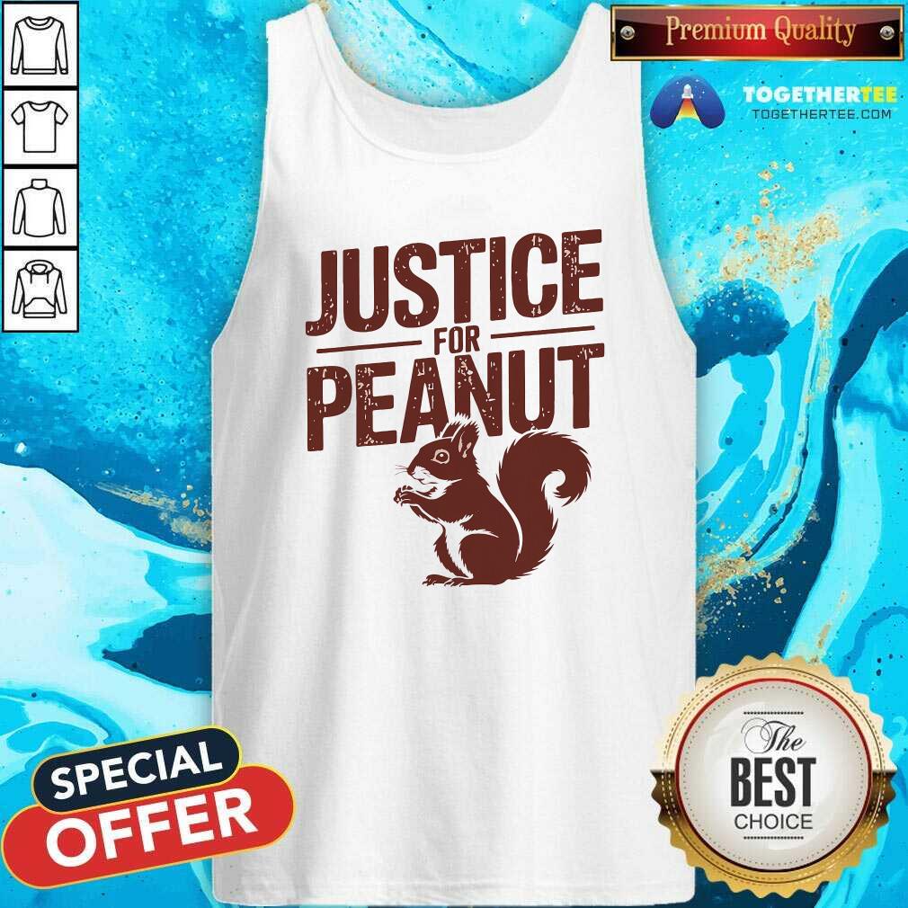 Nice Justice For Peanut The Squirrel T-Shirt - Image 3