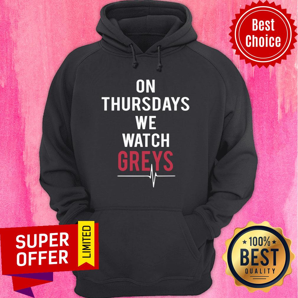Top On Thursdays We Watch Greys Shirt - Image 3