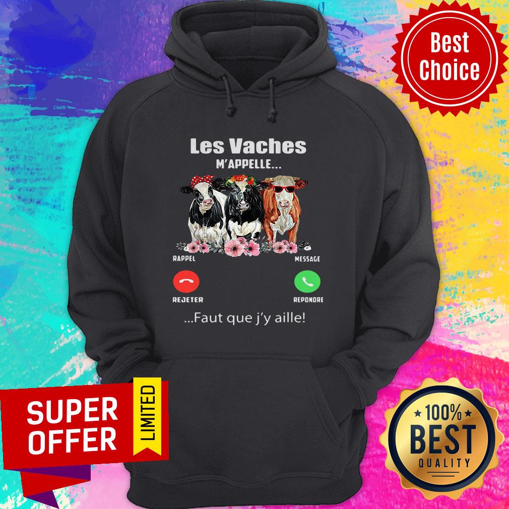 Funny Les vaches M’appellent Faut Que J’y Aille Shirt - Image 5