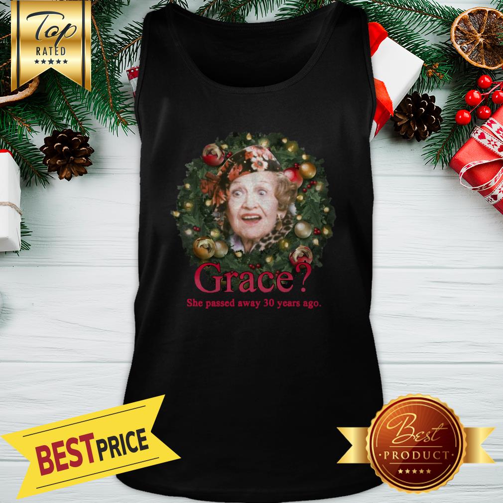 Wonderful Christmas Aunt Bethany Saying Grace She Passed Away 30 Years Ago Shirt - Image 3