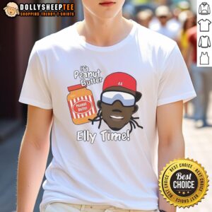Official Elly De La Cruz Cincinnati Reds MLB Peanut Butter And Elly Time T-Shirt