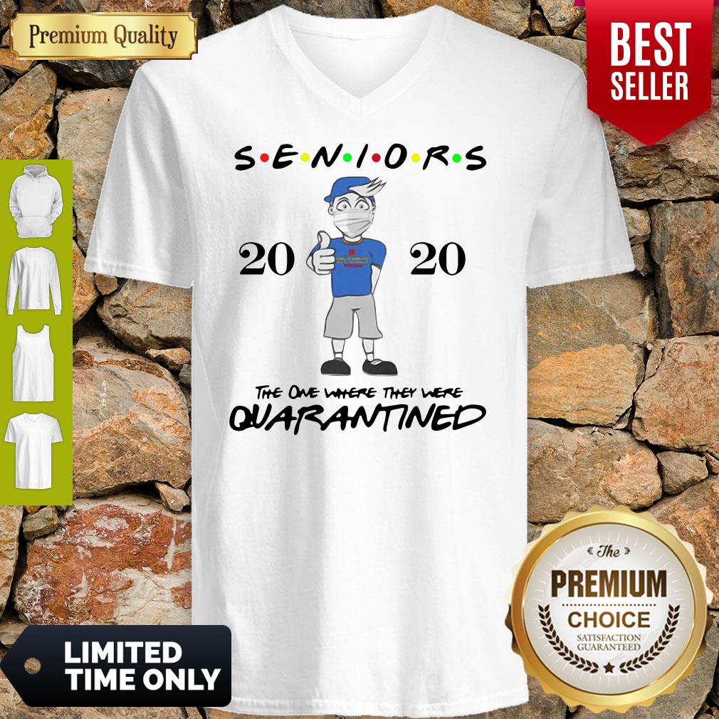 Top Seniors Class Of 2020 Quarantine Graduation Gift And Keepsake Shirt - Image 3