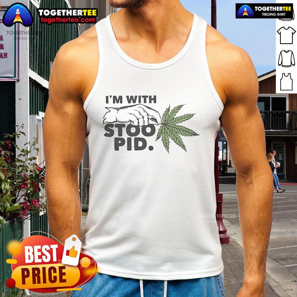 Official Slightly Stoopid I'm With Stoopid Leaf T-Shirt - Image 4
