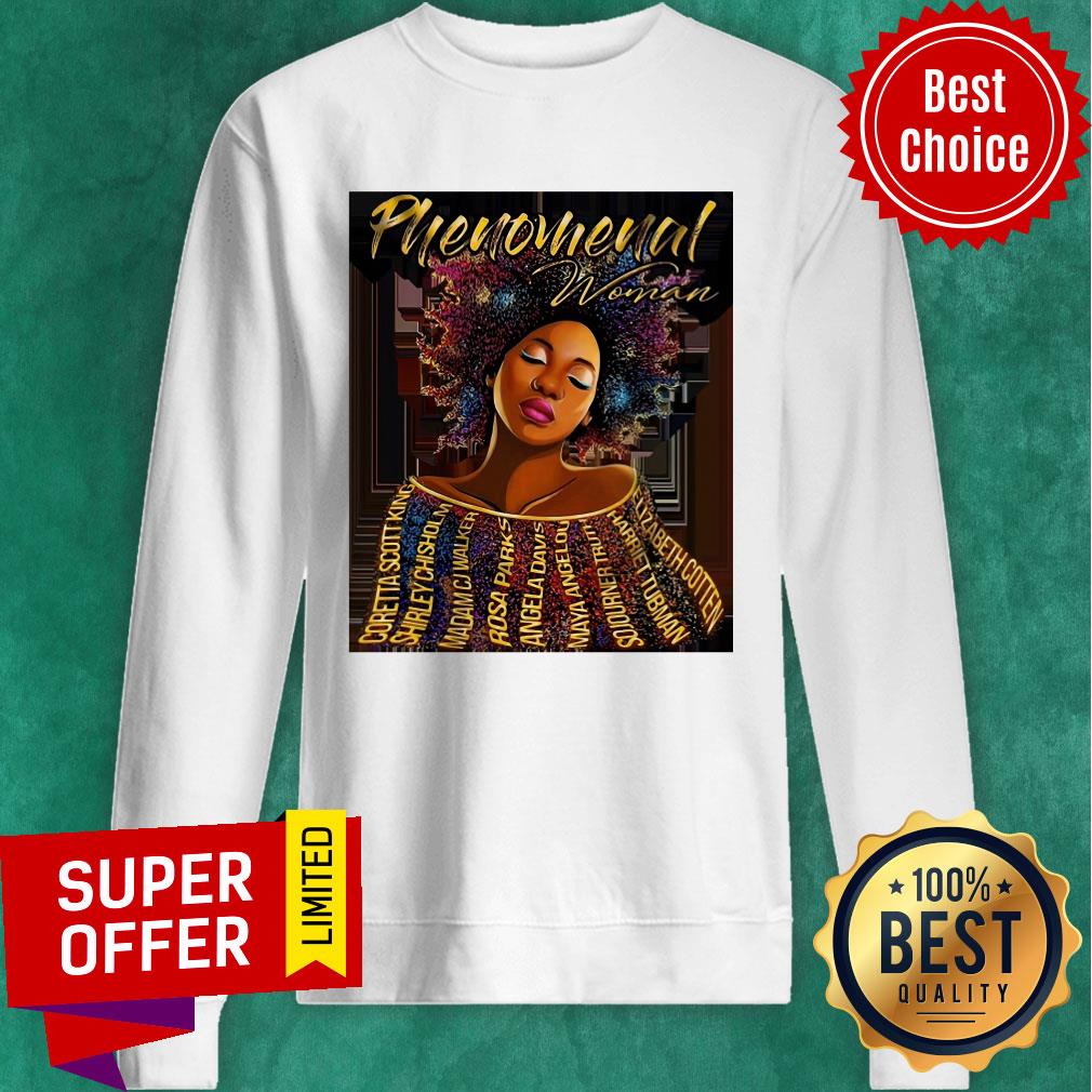 Phenomenal Woman Coretta Scott King Shirley Chisholm Shirt - Image 5