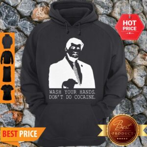 Alternative view of Vintage Wash Your Hands Don’t Do Cocaine Shirt