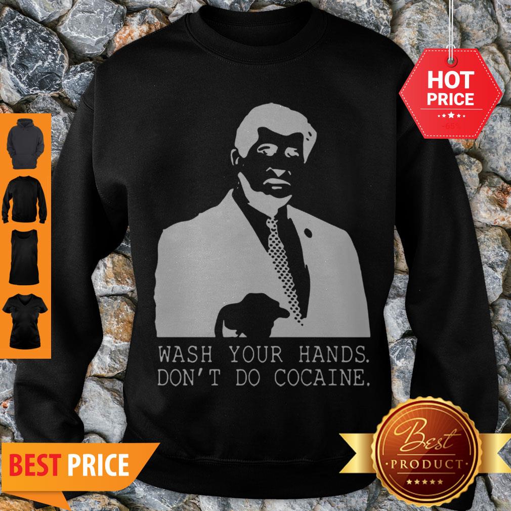 Vintage Wash Your Hands Don’t Do Cocaine Shirt - Image 3