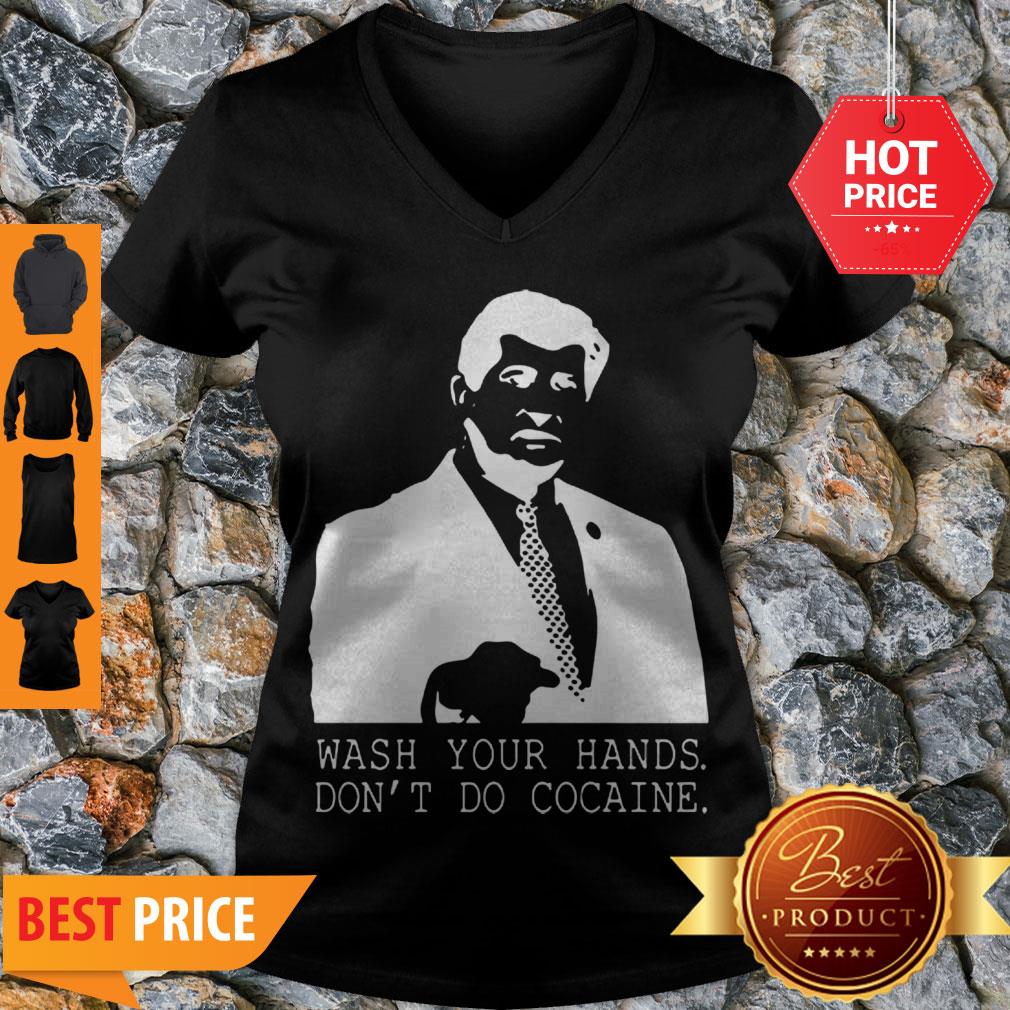 Vintage Wash Your Hands Don’t Do Cocaine Shirt - Image 5
