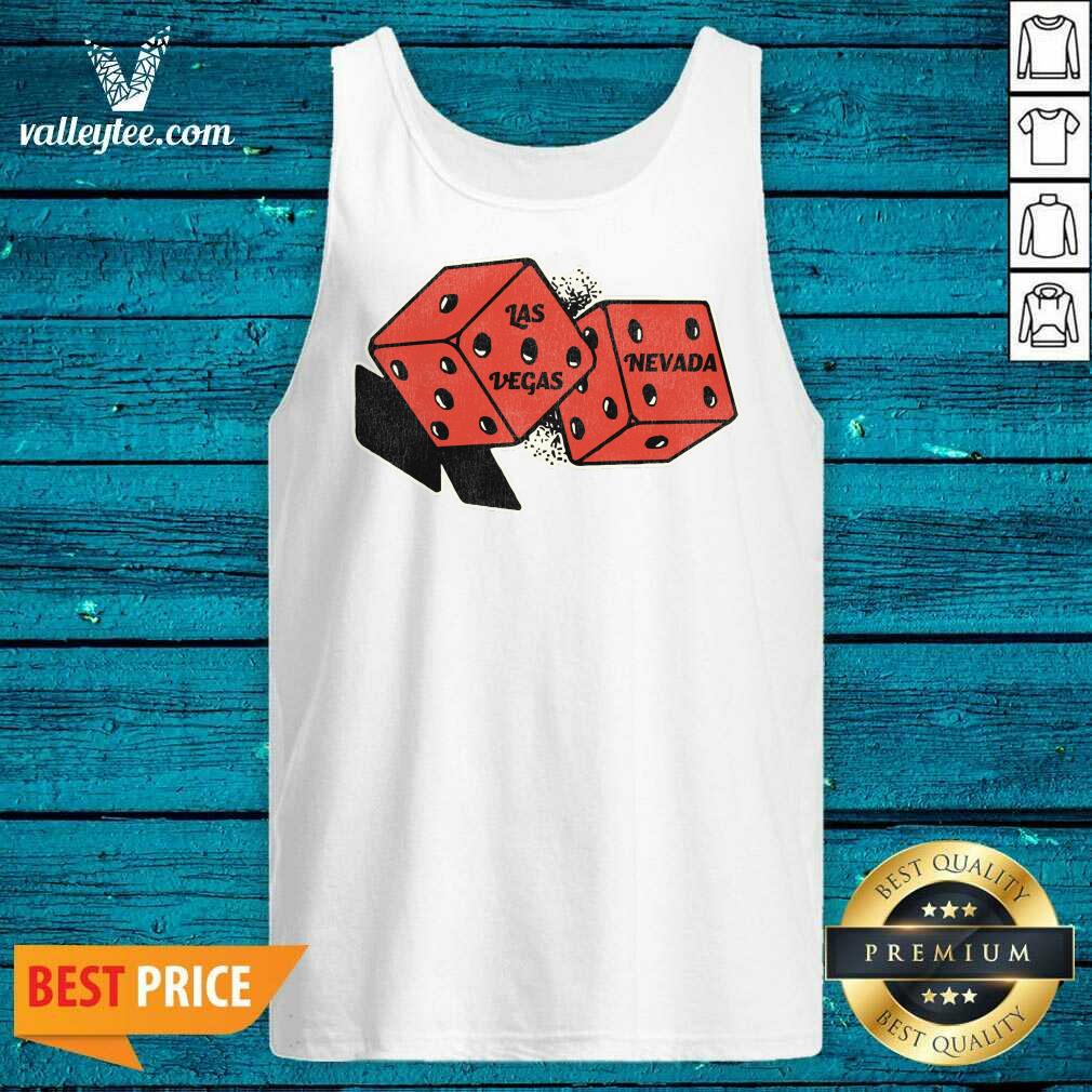 Las Vegas Nevada Vintage Gambling Dice Shirt - Image 5