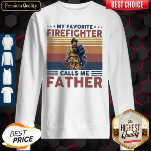 Alternative view of My Favorite Firefighter Calls Me Father Classic T-Shirt
