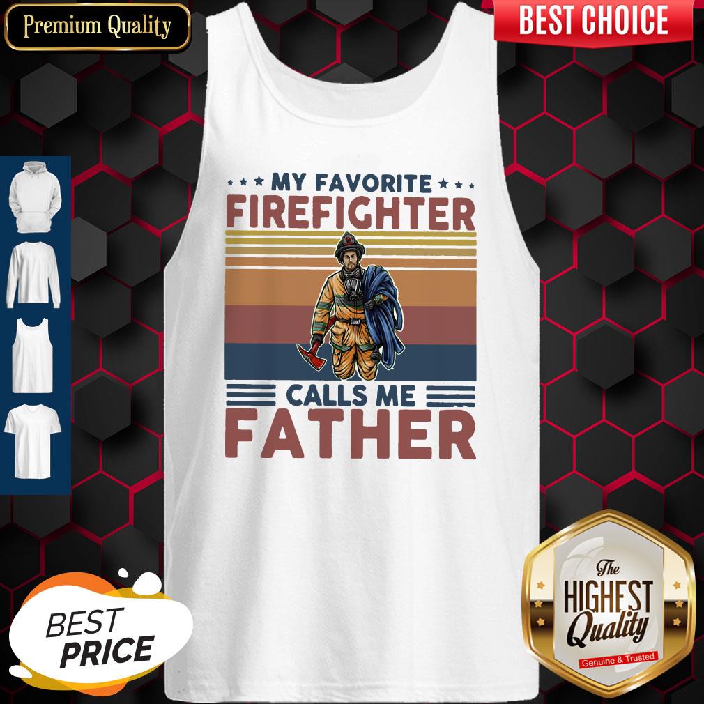 My Favorite Firefighter Calls Me Father Classic T-Shirt - Image 5