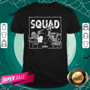 Happy Halloween Dinosaur Witch Squad Shirt