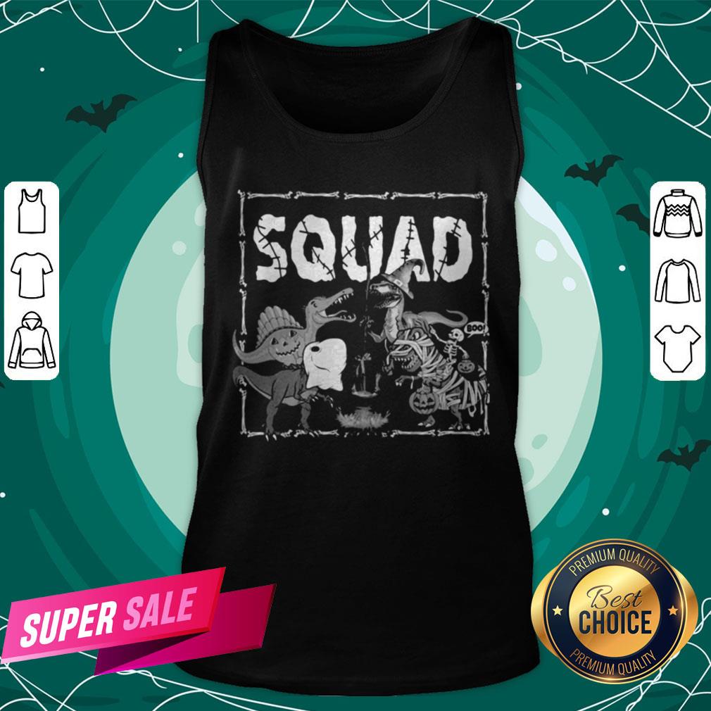 Happy Halloween Dinosaur Witch Squad Shirt - Image 3
