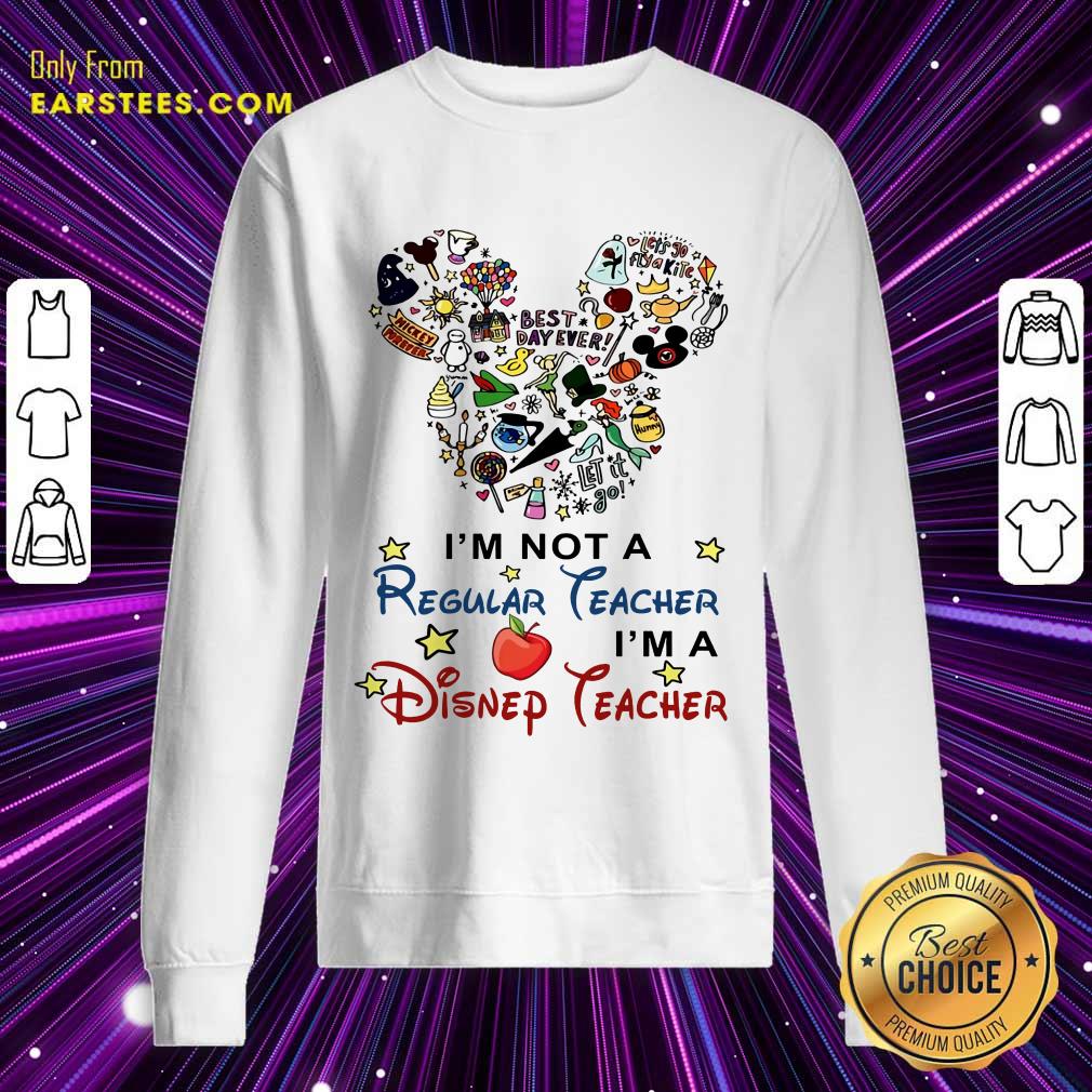 Nice I'm A Disney Teacher Shirt - Image 3