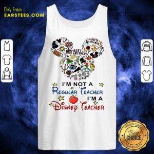 Alternative view of Nice I'm A Disney Teacher Shirt