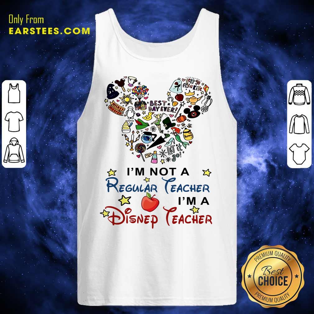 Nice I'm A Disney Teacher Shirt - Image 2