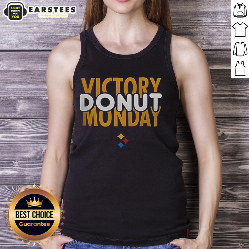 Hot Pittsburgh Steelers Football Victory Donut Monday T-Shirt - Image 4