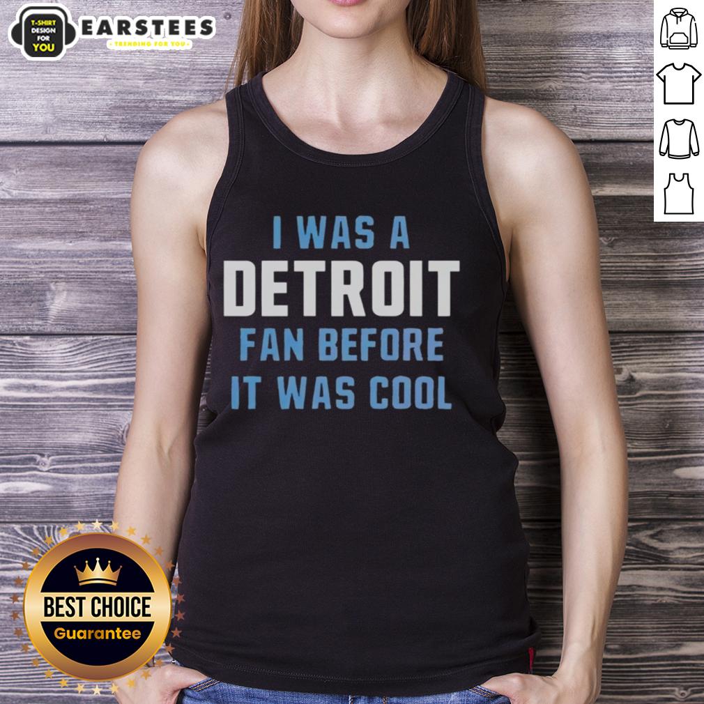 Official I Was A Detroit Lions Fan Before It Was Cool T-Shirt - Image 4
