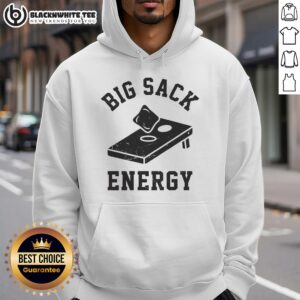 Alternative view of Premium Big Sack Energy Cornhole T-Shirt