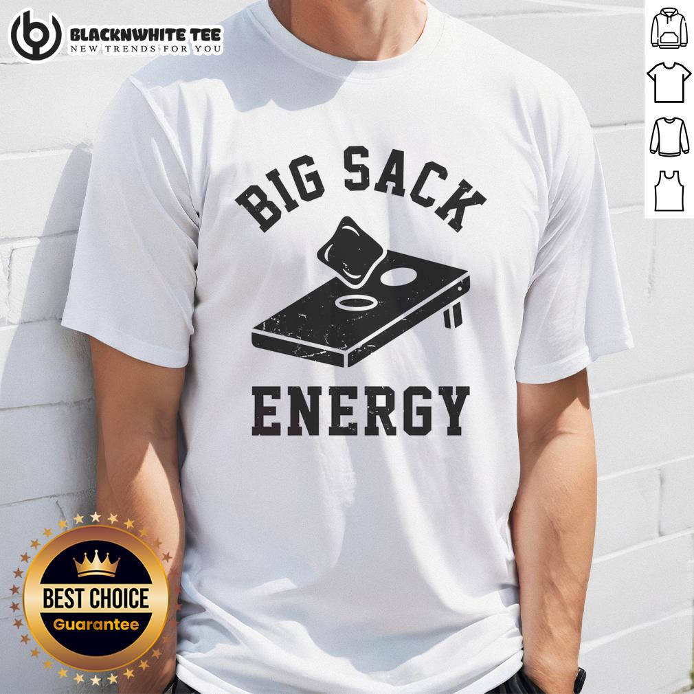 Premium Big Sack Energy Cornhole T-Shirt