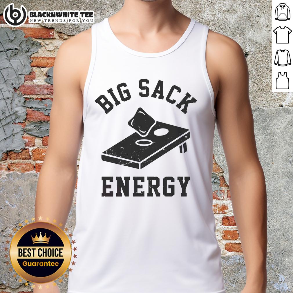 Premium Big Sack Energy Cornhole T-Shirt - Image 4