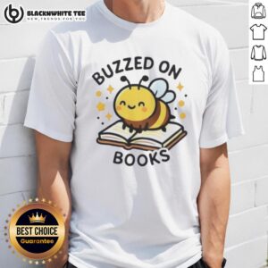 Cute Bee Buzzed On Books T-Shirt
