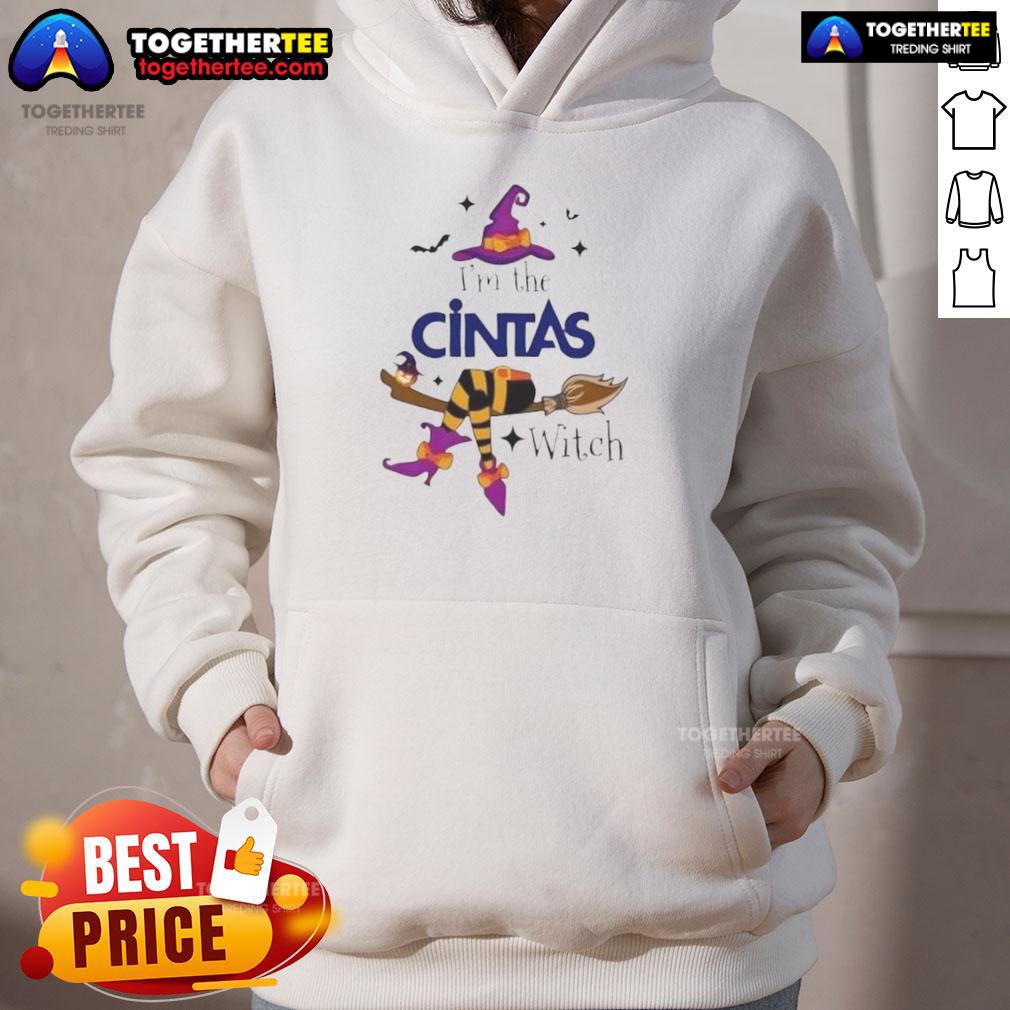 Top I'm The Cintas Witch Halloween T-Shirt - Image 2