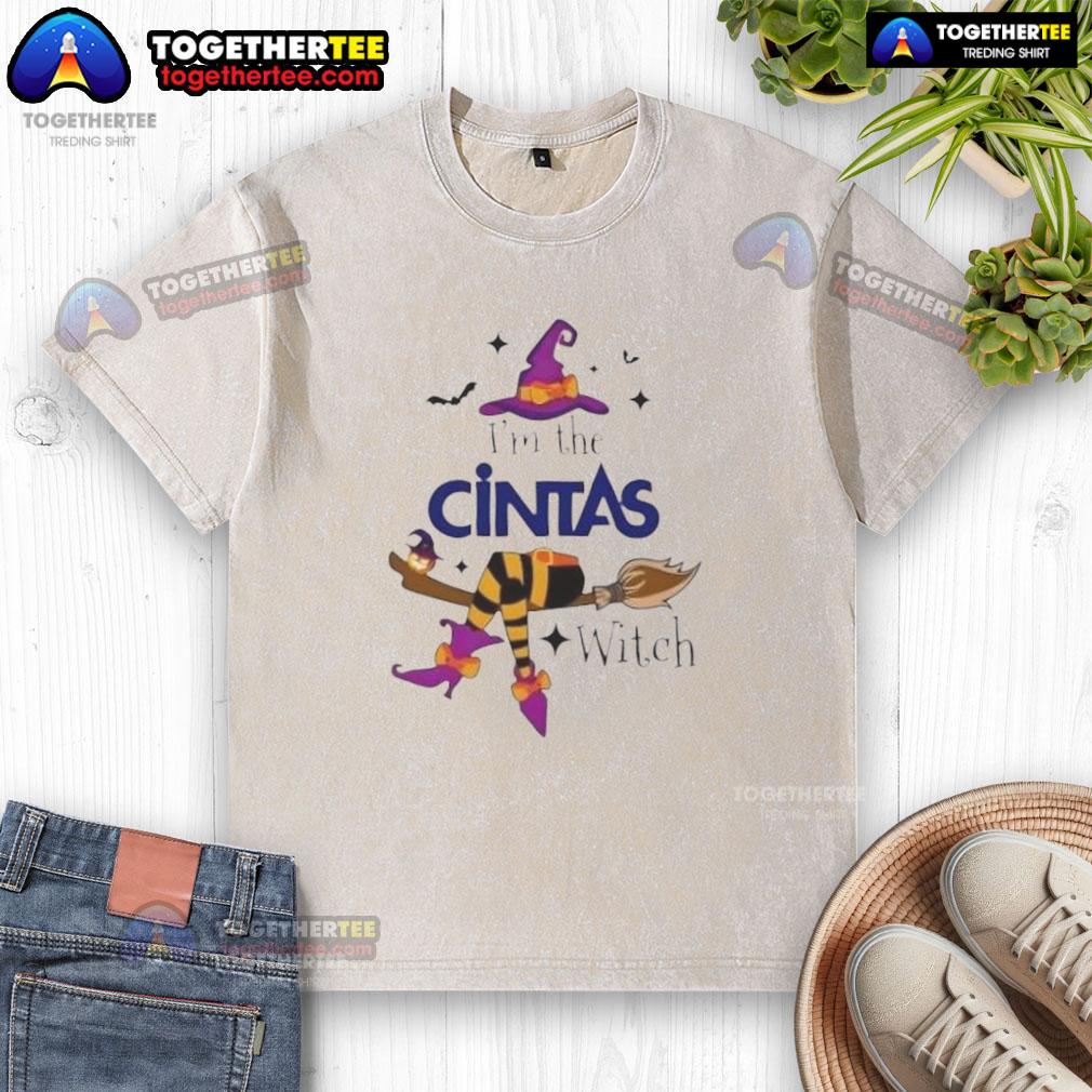 Top I'm The Cintas Witch Halloween T-Shirt - Image 6