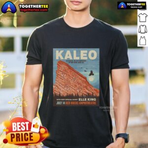Original Kaleo Red Rocks 7.14.2026 Poster T-Shirt