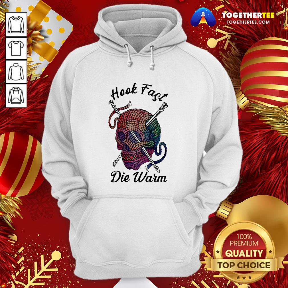 Awesome Skull Hook Fast Die Warm Crochet Shirt - Image 5