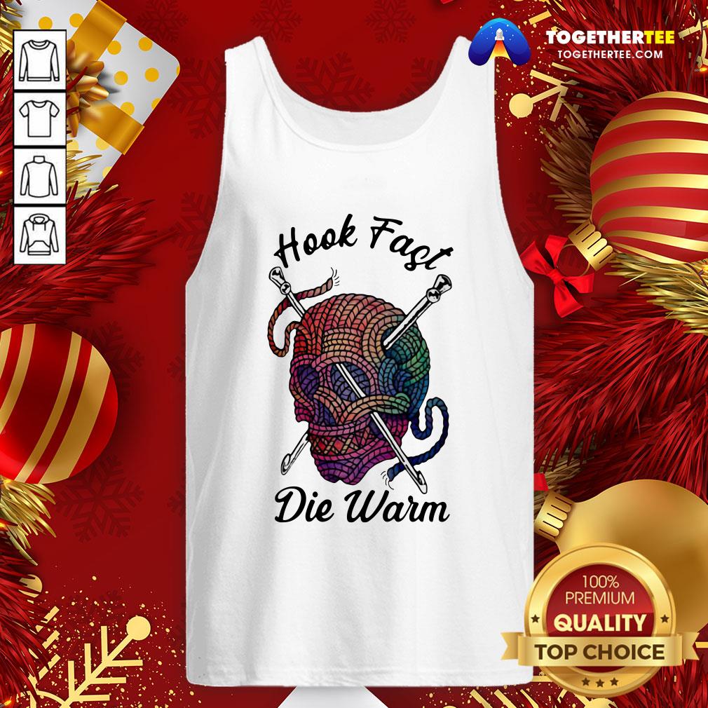 Awesome Skull Hook Fast Die Warm Crochet Shirt - Image 3
