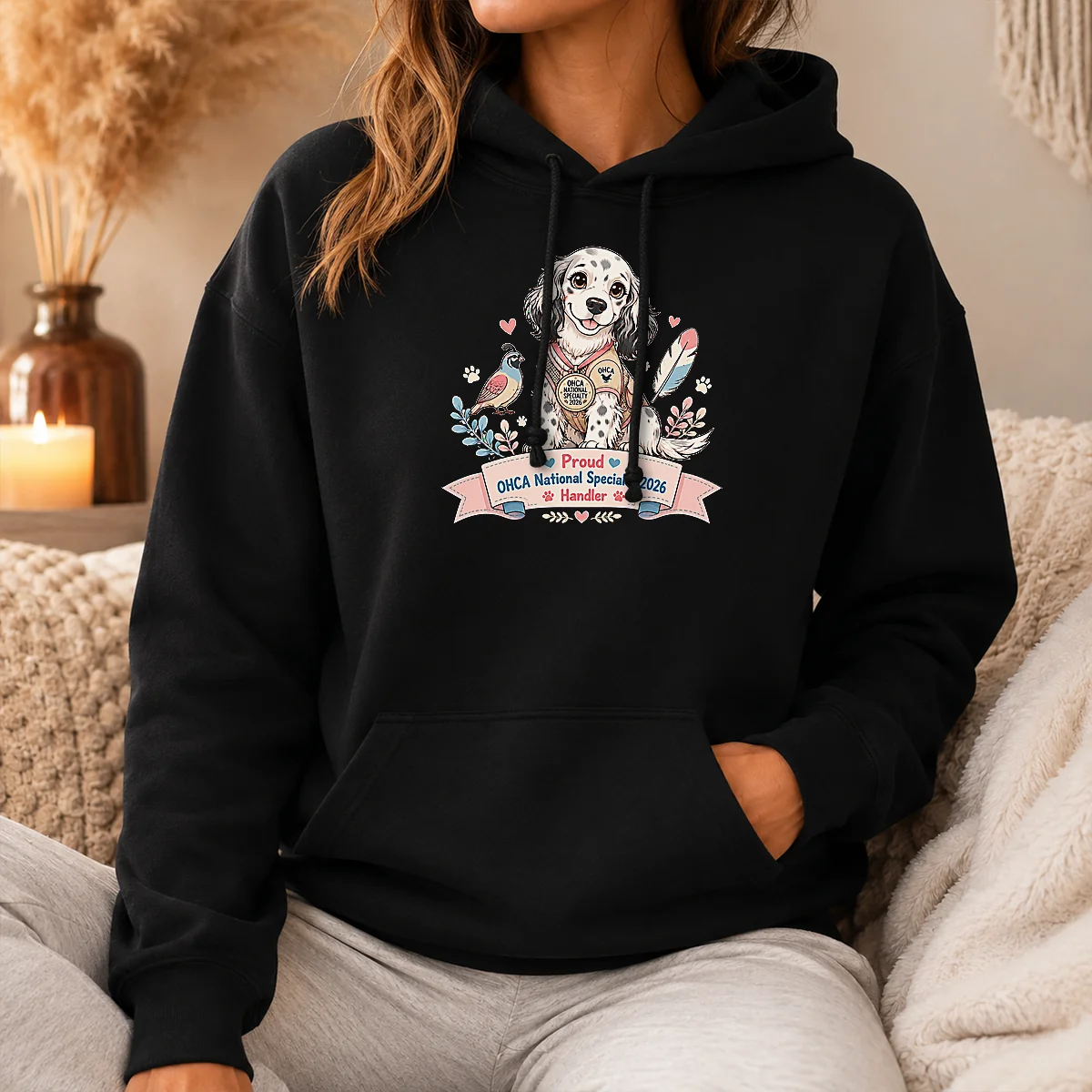 Top OHCA National Specialty 2026 Kawaii Hunting Dog Pride Shirt - Image 5