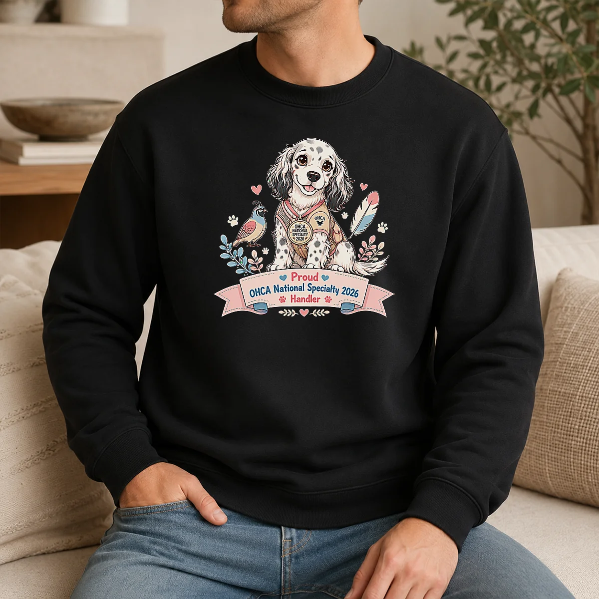 Top OHCA National Specialty 2026 Kawaii Hunting Dog Pride Shirt - Image 7