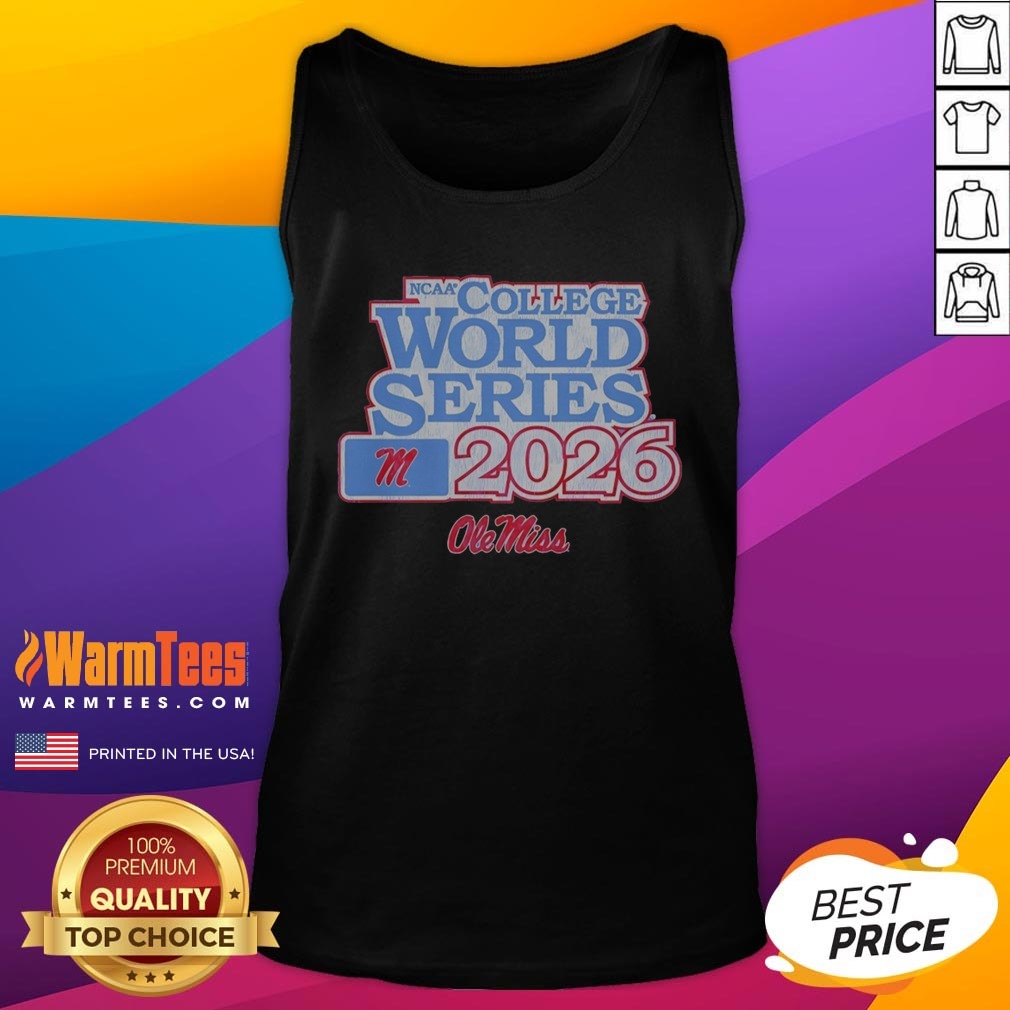 Top Ole Miss Rebels Baseball 2026 NCAA College World Series Shirt - Image 4