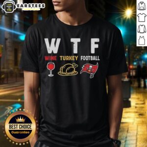 Premium Wine Turkey Tampa Bay Buccaneers Football Thanksgiving T-Shirt