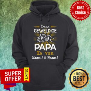 Alternative view of Deze Geweldige Papa Is Van Naam 1 and 2 Shirt